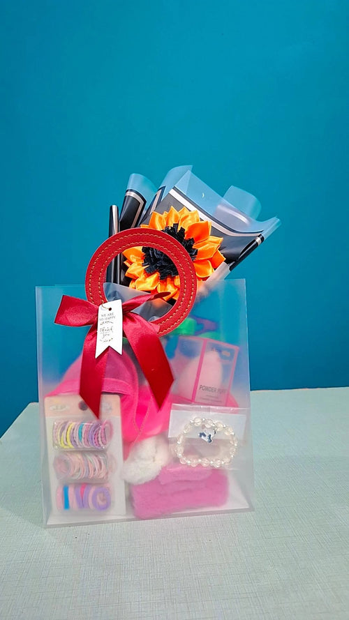 Forever phool Gift Bag with Many Gift and chocolate ( 15+ items)