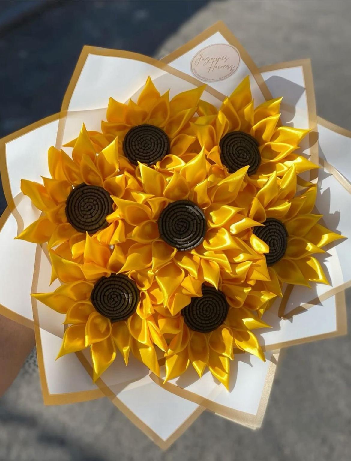 Ribbon Sunflower forever phool